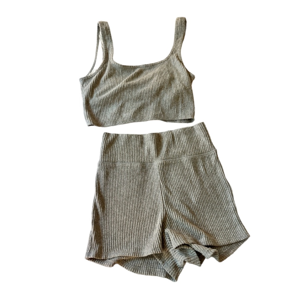 Abercrombie & Fitch Knit Bra/Shorts Set